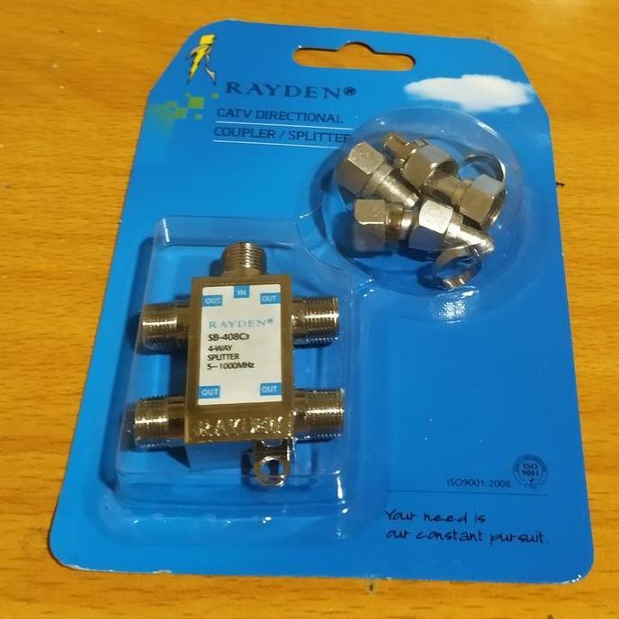 Lansungkirim- Splitter Antena Tv 4 Way