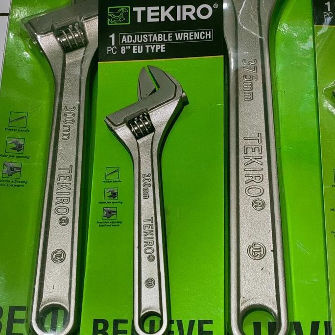 Arifin_dessa - Kunci Inggris 8" 200 mm - Adjustable wrench - Kunci Inggris TEKIRO
