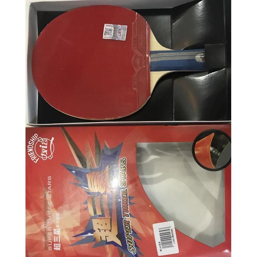 NEW BAT TENIS MEJA FRIENDSHIP 3 STAR