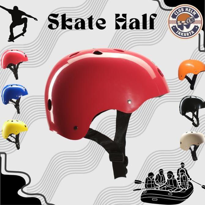 Lengkapbos- Helm Sepeda Arung Jeram Out Bound Atv Flying Fox Skate Board Anak