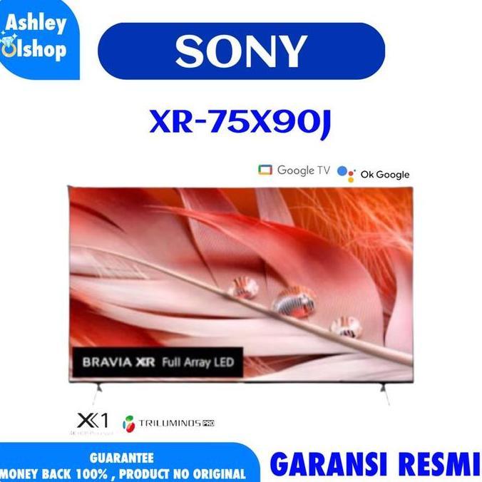 TERLARIS SONY XR-75X90J UHD 4K SMART 75 INCH ANDROID TV 75X90J SONY 4K 75X90