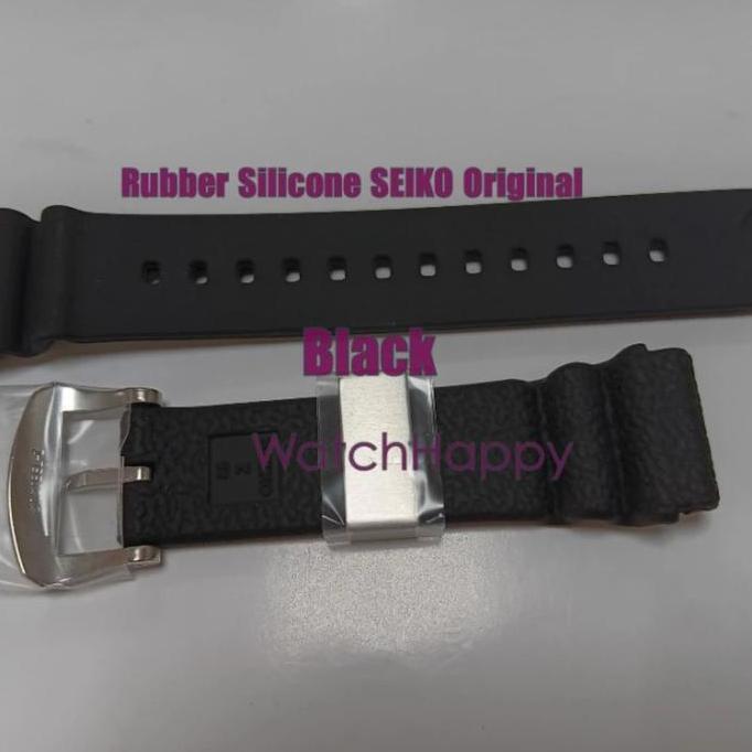 WatchHappy Strap Rubber Silicone SEIKO ORIGINAL Prospex Diver Samurai Turtle Sumo Monster