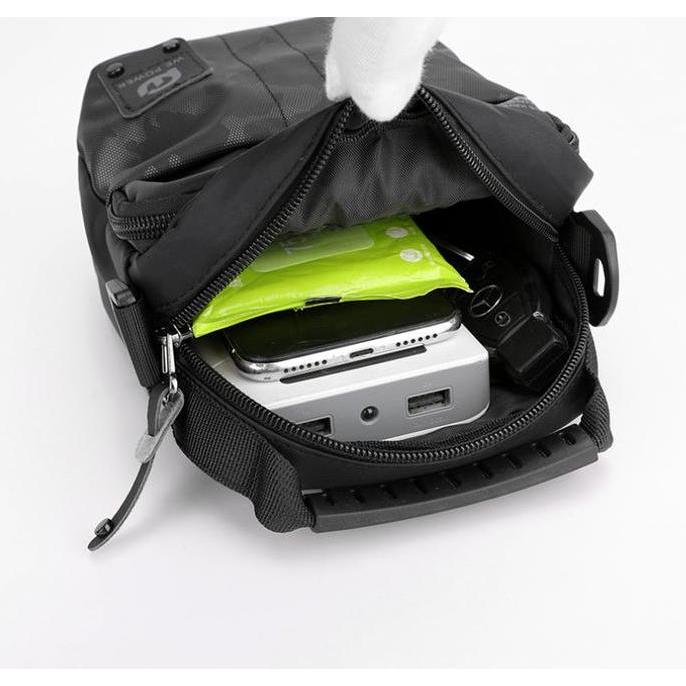 Tas Selempang Pria Tas Selempang Hp Multifungsi Slingbag Tas Pria Pinggang We Power J181