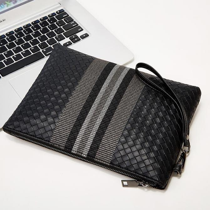 Sale Tas Tangan Handbag Pria Wanita Premium Kulit Dompet Clutch Hand Bag Distro Pesta Branded Leathe