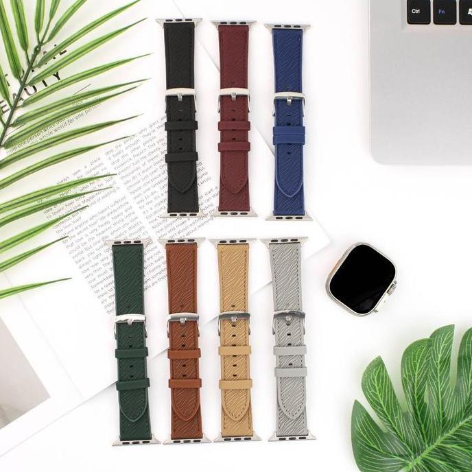 Strap Smartwatch DRAGON SCALE CORMIC Tali Jam Tangan Kulit 22mm 20mm Universal Size Watch