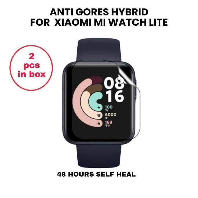 HYBRID SCREEN PROTECTOR FOR XIAOMI MI WATCH LITE  - xiaomi redmi watch lite