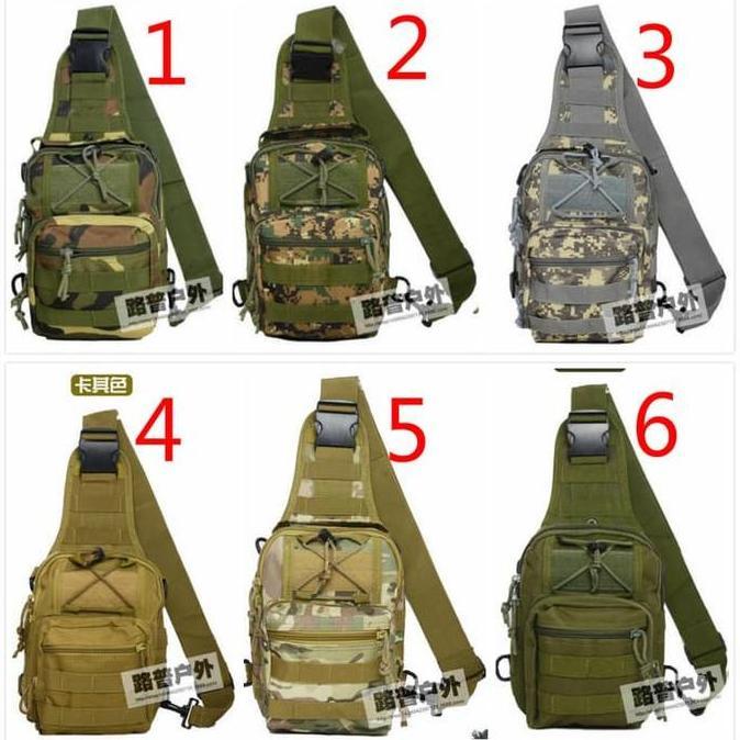 Tas Selempang Pria Tas Selempang Tactical Army Type 093 Loreng Polos Slempang Tni Outdoor