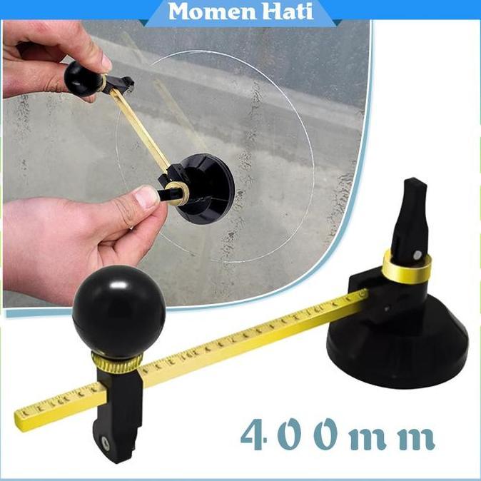 BOWTEKH Glass Cutter Alat Potong Kaca Alat Potong Kaca Bulat Pemotong Kaca Keramik PROTOK