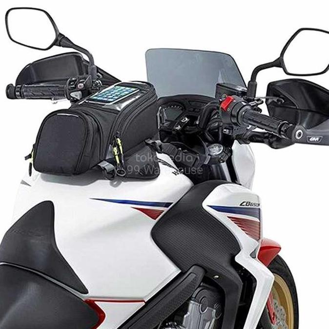 MEMATRI Tas Motor Depan Tangki Smartphone Holder Hp Motorcycle Fuel Bag PROTOK