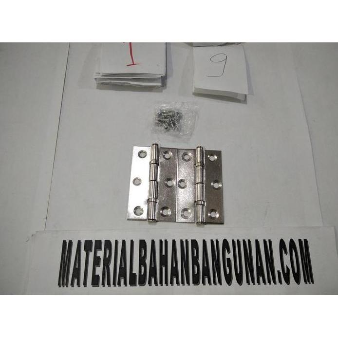 engsel pintu jendela 2.5 inch stainless hinge engsel kupu 62 mm