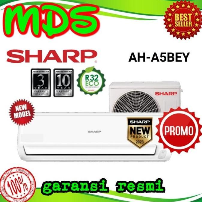 Terlaris Ac Sharp Ah-A5Ucy 1/2Pk Turbo Cool Series R32 0.5Pk Garansi 10Th 5Ucy Unit Only