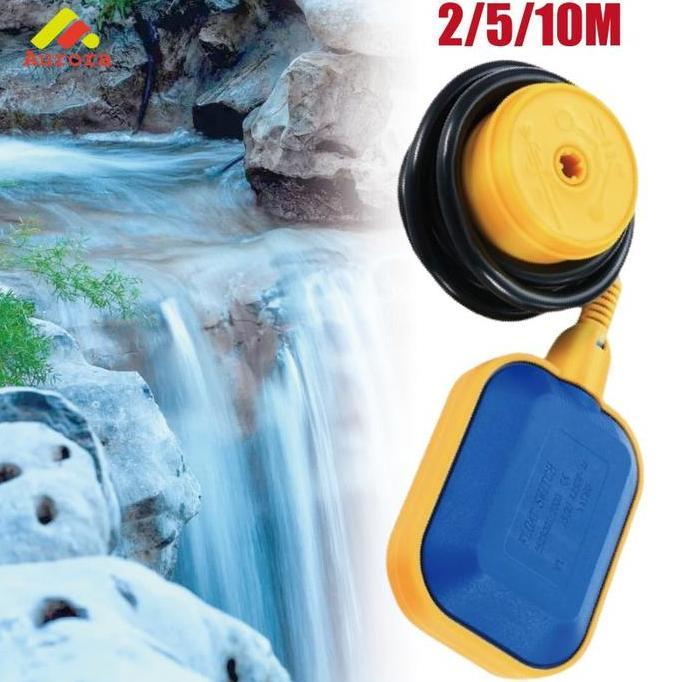 MEMATRI Pelampung Otomatis Float Switch Pompa Celup Kabel 10 Meter Untuk Tandon Air Dan Pompa Air Ra