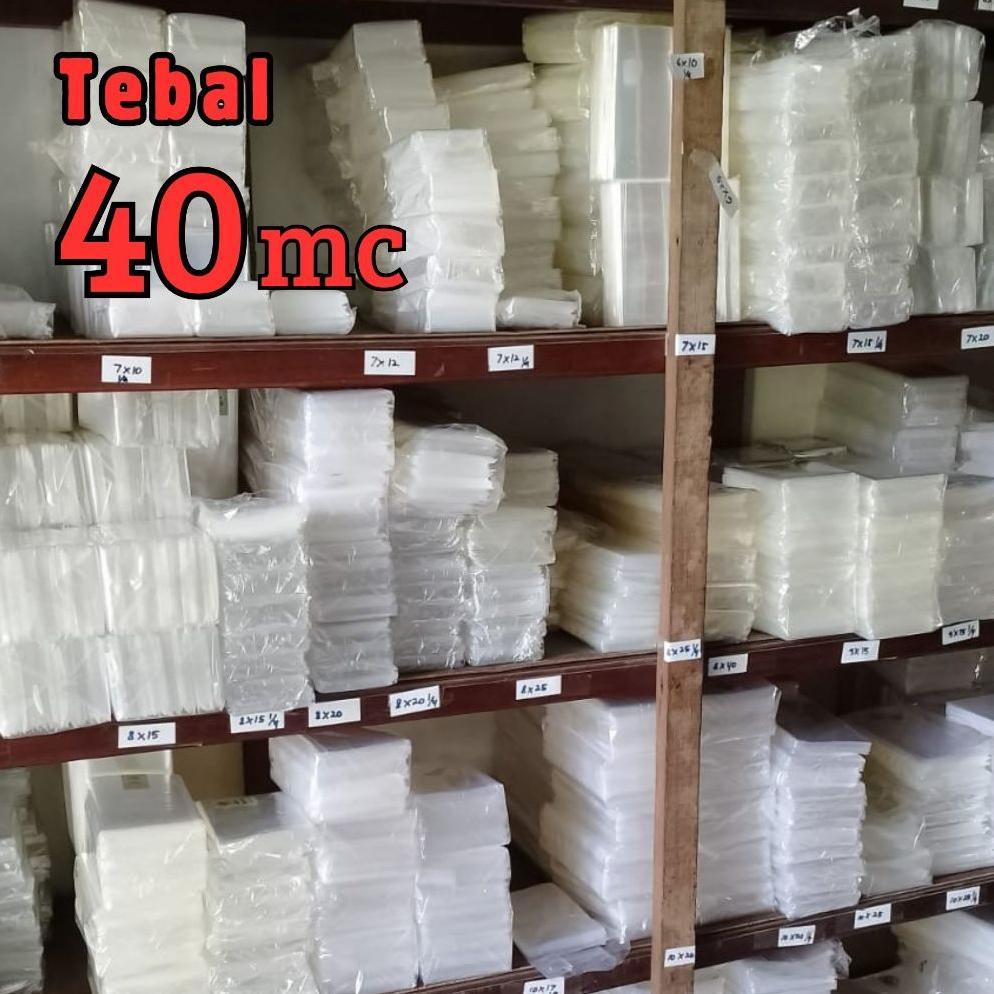 Termurah 1 Kg Plastik Opp Tanpa Lem Tebal 40 Micron Plastik Aksesoris Plastik Snack Plastik Opp Kaca