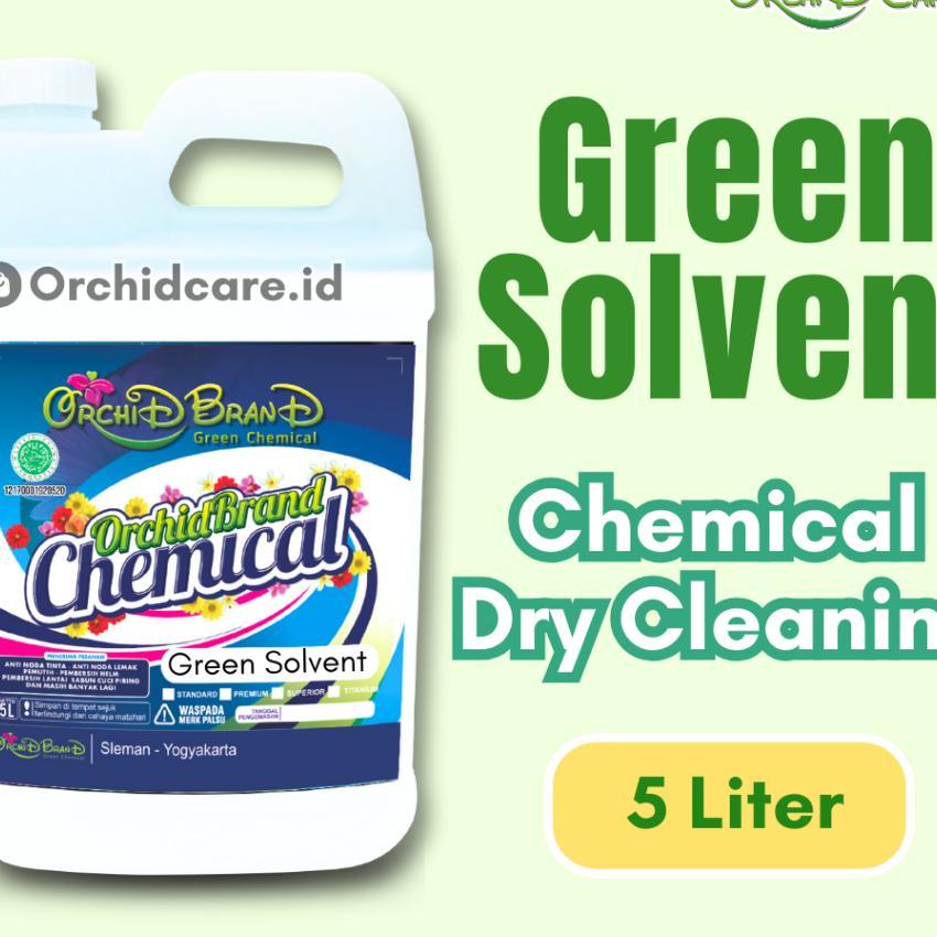 Green Solvent Cairan Dry Cleaning Chemical 5 Liter Refill