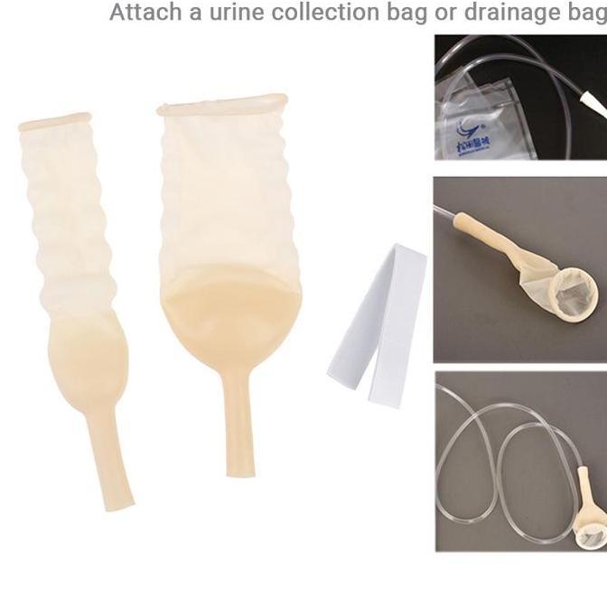 BOWTEKH Kateter Urine Lua Untuk Pria Untuk Pasien Dengan Inkontinensia Urin PROTOK