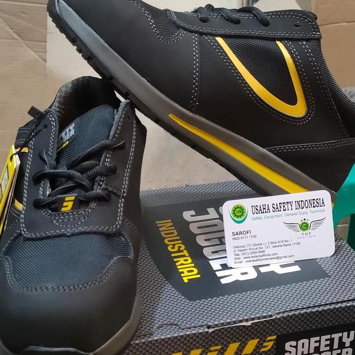 TERLARIS SEPATU SAFETY JOGGER TURBO S3 ORINAL ASLI