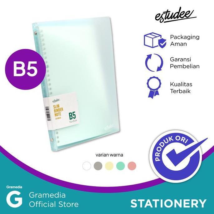 Estudee Slim Binder Note B5 Tosca