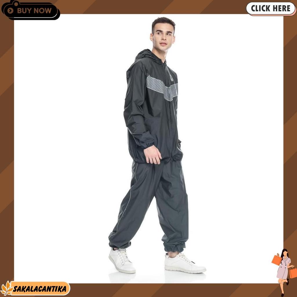 Sauna Suit Rainsol Ethnic | Baju Sauna | Jaket + Celana Sauna | Full Resliting Kualitas Unggulan