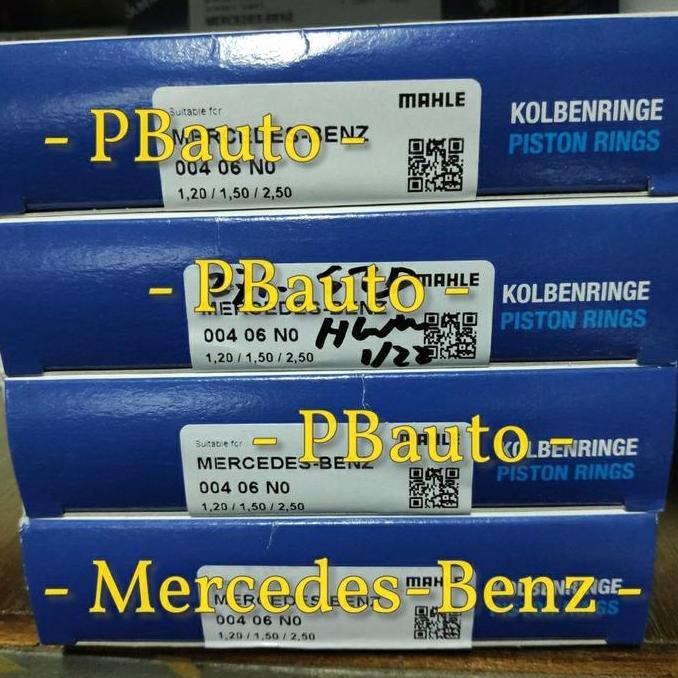 Ring Seher m271 Kompressor STD Merk Mahle / Seker Piston Mercy Mesin