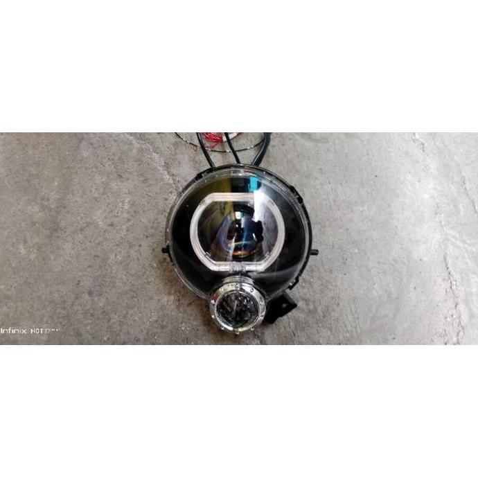Lampu Depan Biled Fino Karbu Paket Lengkap