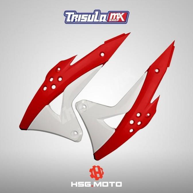 BODY SET GORDON KLX 150 - MERAH PUTIH