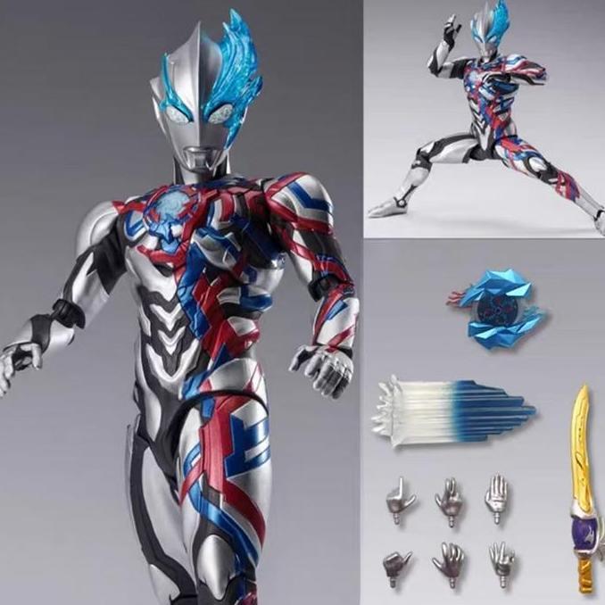Nofrizalabadi - Action Figure Ultraman Blazar Blazer Dekay  Zeta  Figuarts Robot Ultramen Spark Circ