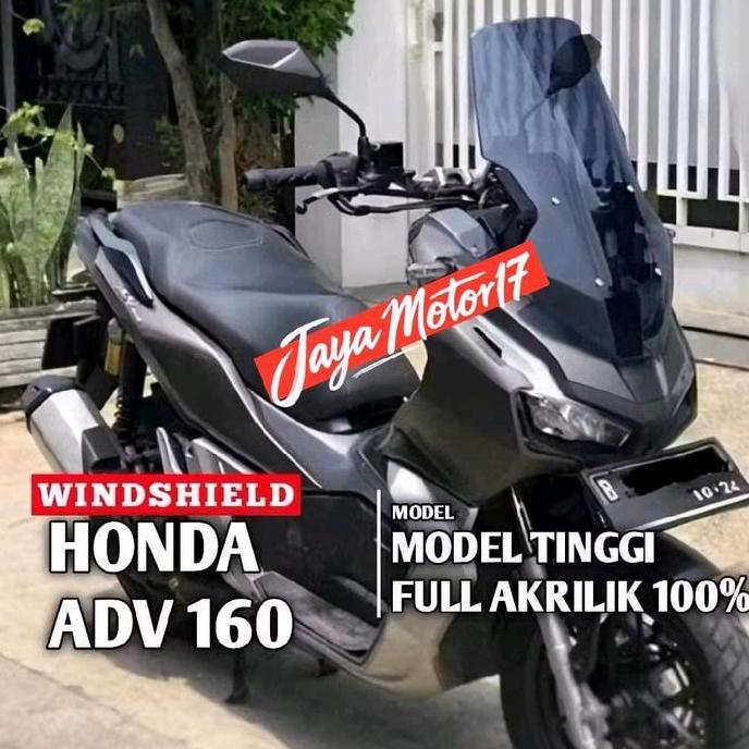 VISOR ADV 160 ADV 150 MODEL TINGGI WINSIL WINDSHIELD ADV 160 ADV 150 visor standard adv motor motorc