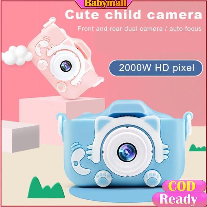 iqbal.desooss - mainan kamera anak hadiah anak mini kamera digital kamera perekam video gift camera 