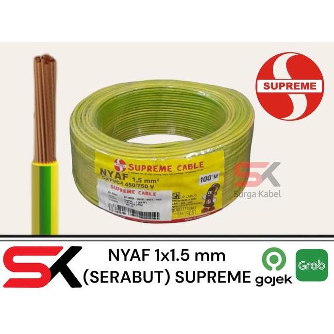 Supermax- Kabel Supreme Nyaf 1X1.5 Mm Supreme