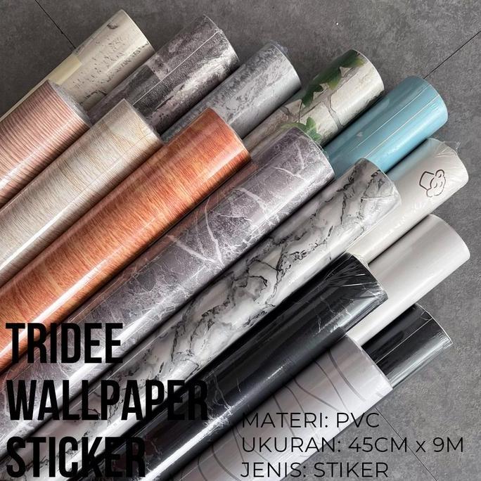 WALLPAPER STIKER | TRIDEE WALLPAPER STICKER
