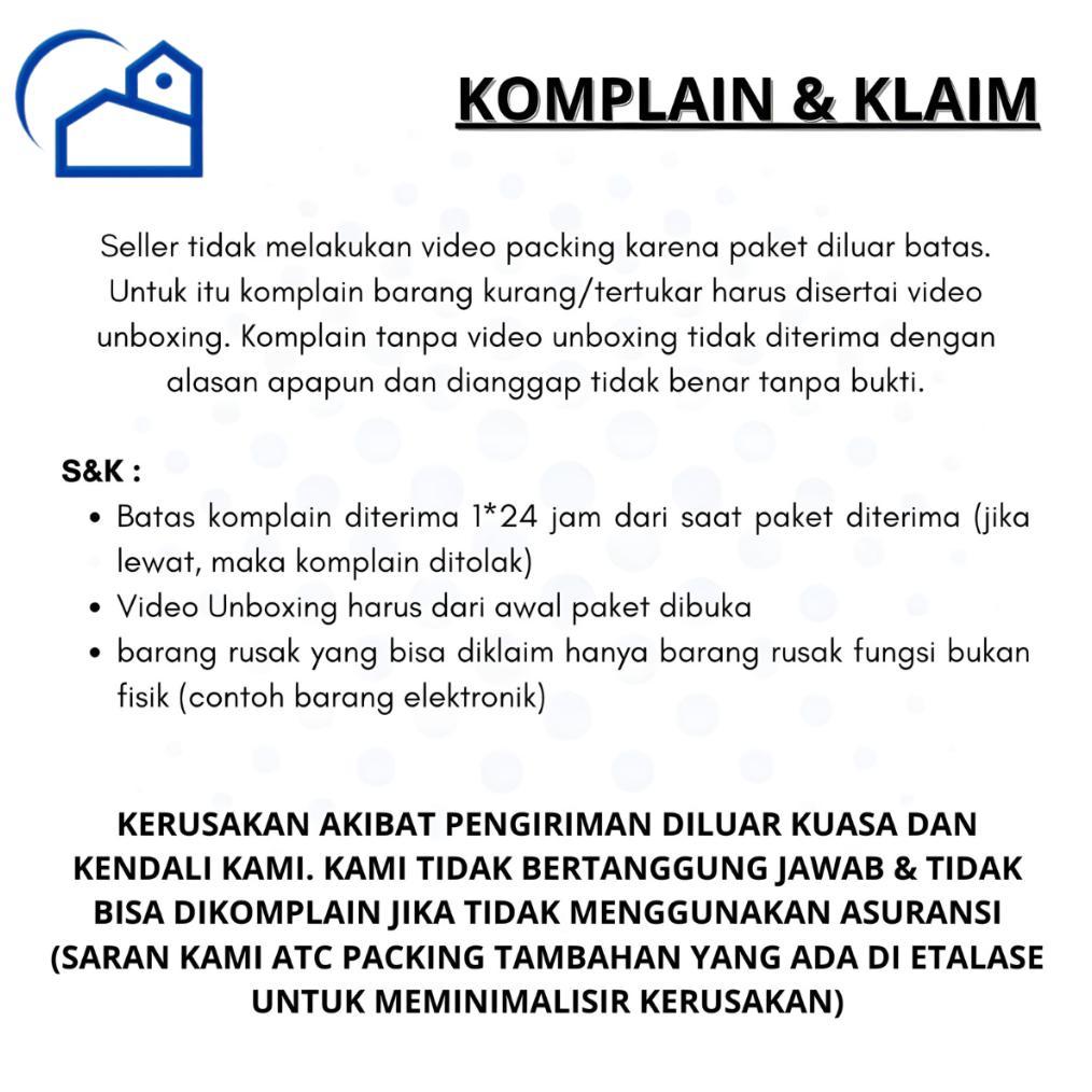 HOT SALE HOMESTATION - GROSIR Lunch Box Set Kotak Makan Bekal 1L Free Sendok Garpu Set 31003 NO BOX