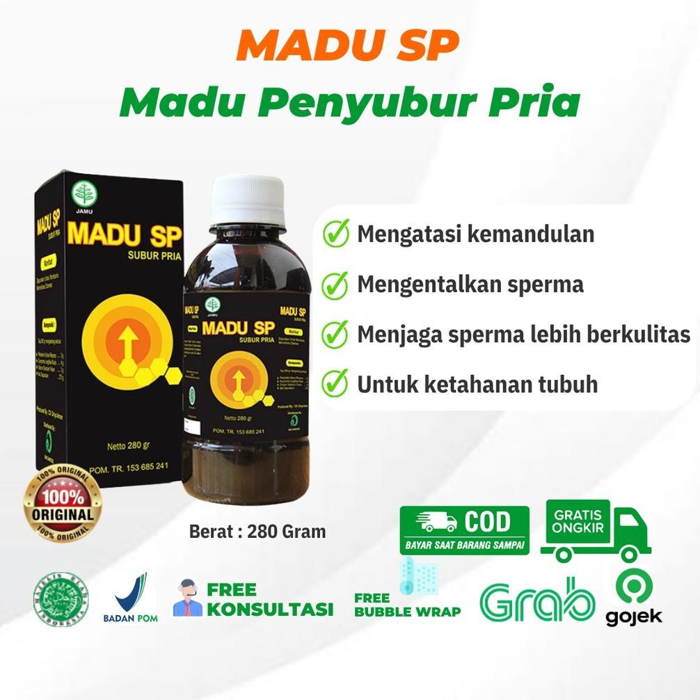 (Terbaru) Madu Subur Pria Sp Al Mabruroh Penyubur Kesuburan Pria Program Hamil Promil Pengental Sper