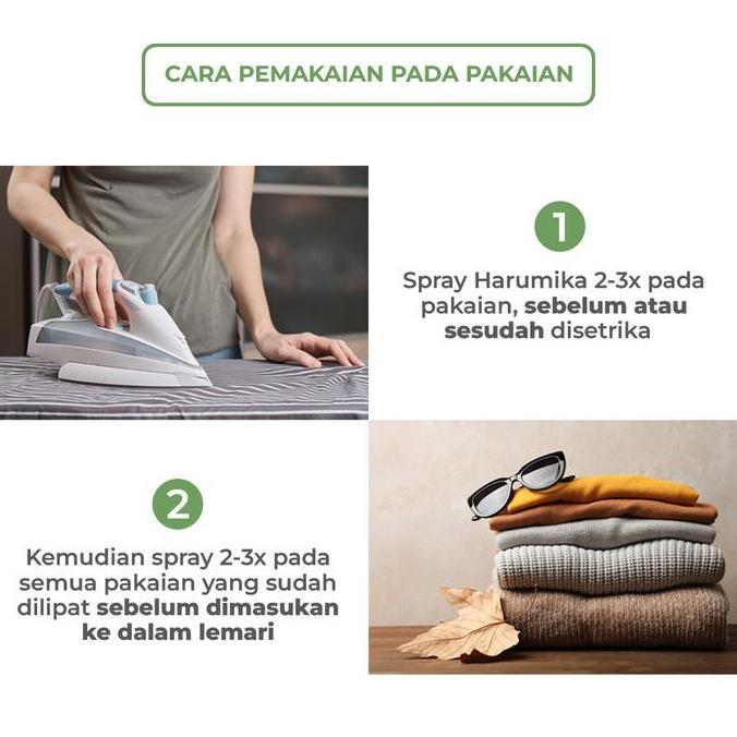 Clenesc- Harumika Sweet Vanilla Linen Spray & Anti Bacterial