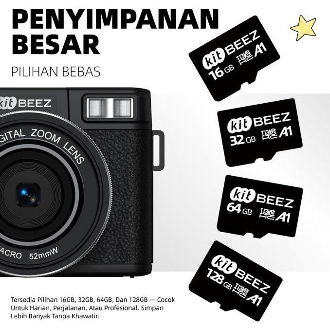 iqbal.desooss - kitbeezaksesori kamera - kartu memori kartu tf 16gb/32gb/64gb/128gb kartu micro sd p