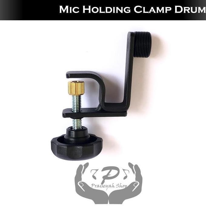 Mic Holder Clamp Drum Snare Tom Mount Mikrofon