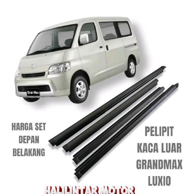 KARET PELIPIT KACA KARET KACA LUAR GRANDMAX LUXIO SET PROMO