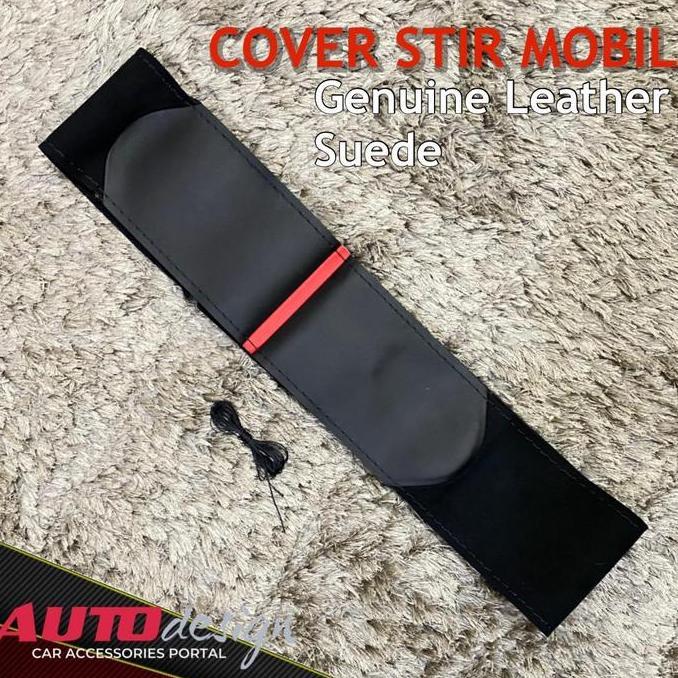 Varahbelva - Sarung Stir Mobil Cover Setir Bahan Kulit Asli dan Suede DIY Jahit