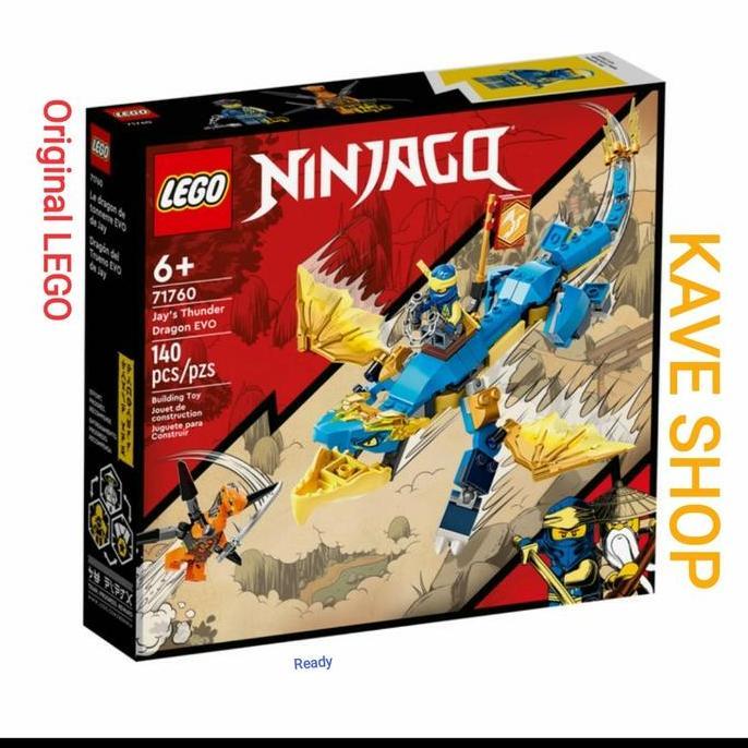 LEGO 71760 Ninjago : Jay's Thunder Dragon EVO