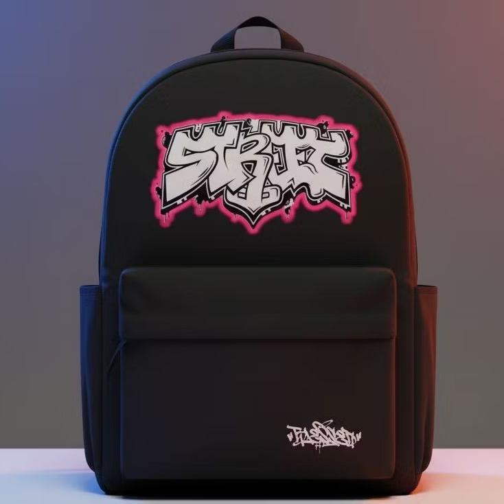 Discount Tas ransel pria tas Sekolah tas distro metal grafiti
