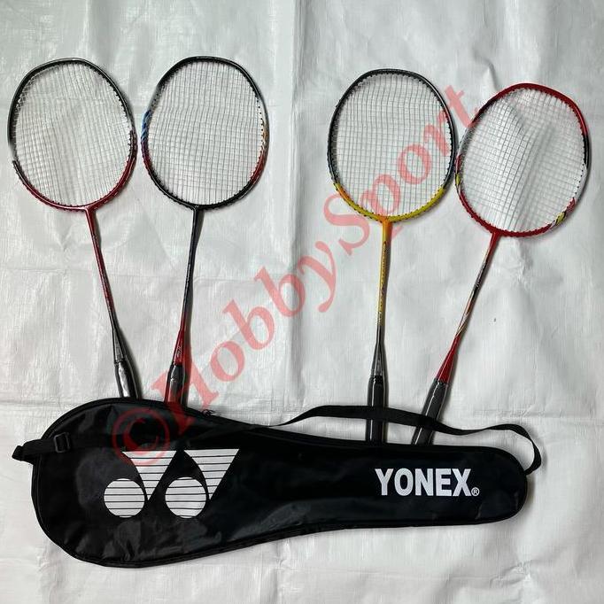 BEBAS ONGKIR - Racket Badminton PSG-A1 Sepasang Raket BuluTangkis Reket Bulu Tangkis