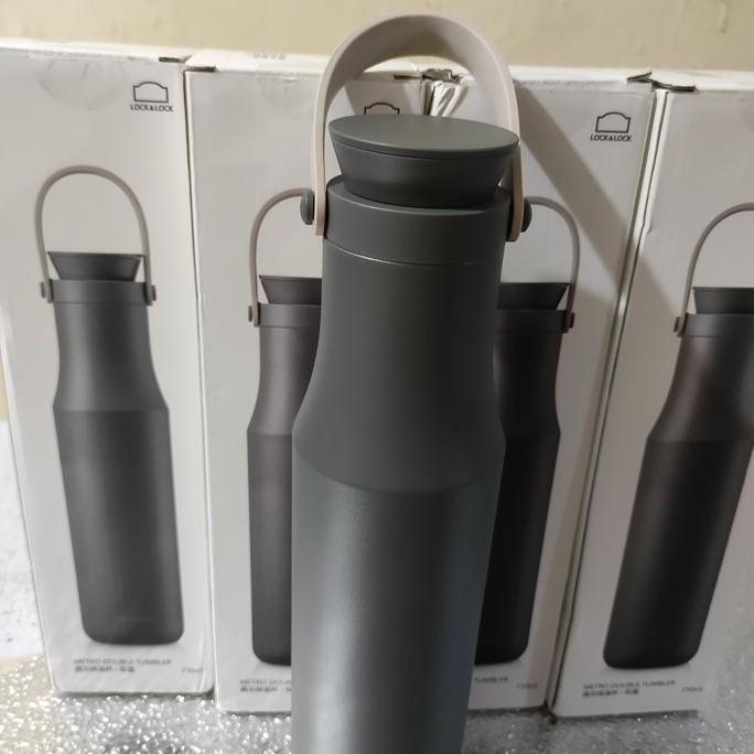 NEW LOCK N LOCK METRO DOUBLE TUMBLER 710ML