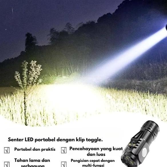 SJT Senter Mini Senter LED Senter Super Terang Jarak Jauh