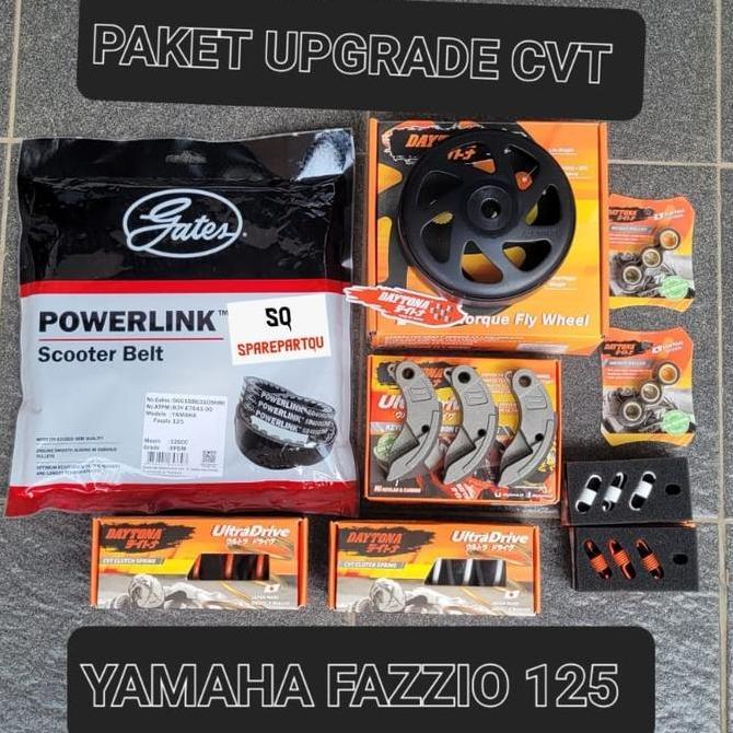 PAKET UPGRADE CVT FAZZIO 125 GRAND FILANO UPGRADE KIRIAN CVT RACING ORIGINAL DAN TERPERCAYA