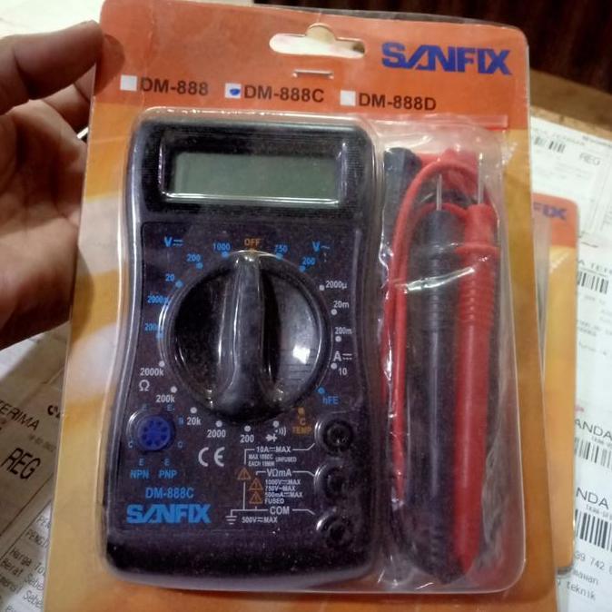 BEBAS ONGKIR - sanfix multi meter digital DM 888 C