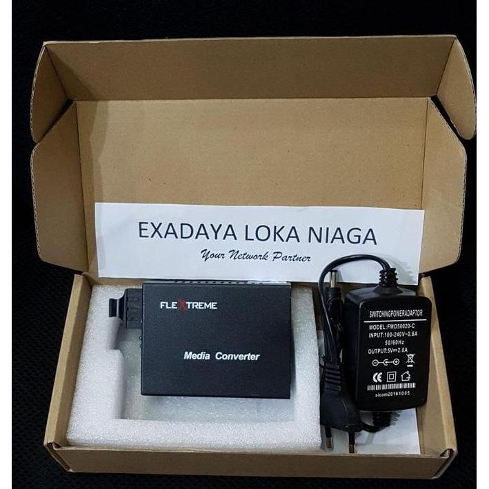 TERLARIS FLEXTREME FL-8110GSA-11-20-AS CONVERTER GABIT TO FIBER SC SINGLEMODE