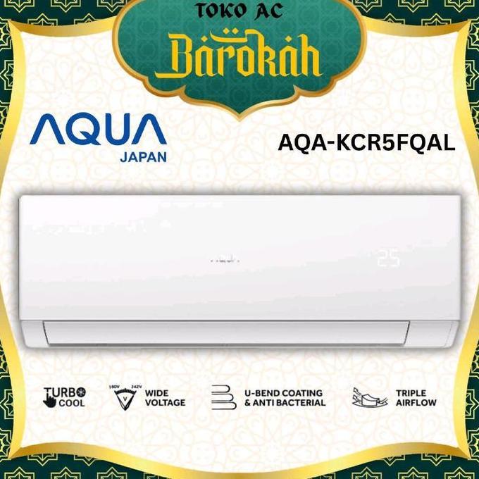 Terlaris Ac Aqua Split 1/2 Pk Promo Termurah  / Ac Aqua Sanyo 0.5 Pk