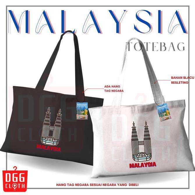 DGGClothing Totebag Souvenir Malaysia Tas Totebag Oleh Oleh Kuala Lumpur 5