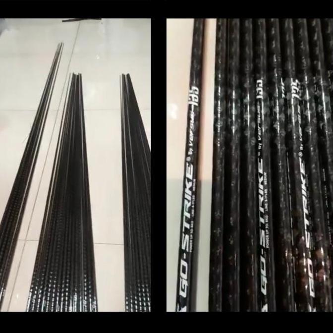 bahan carbon go strike versus 165 180 210 blank carbon kevlar kuat