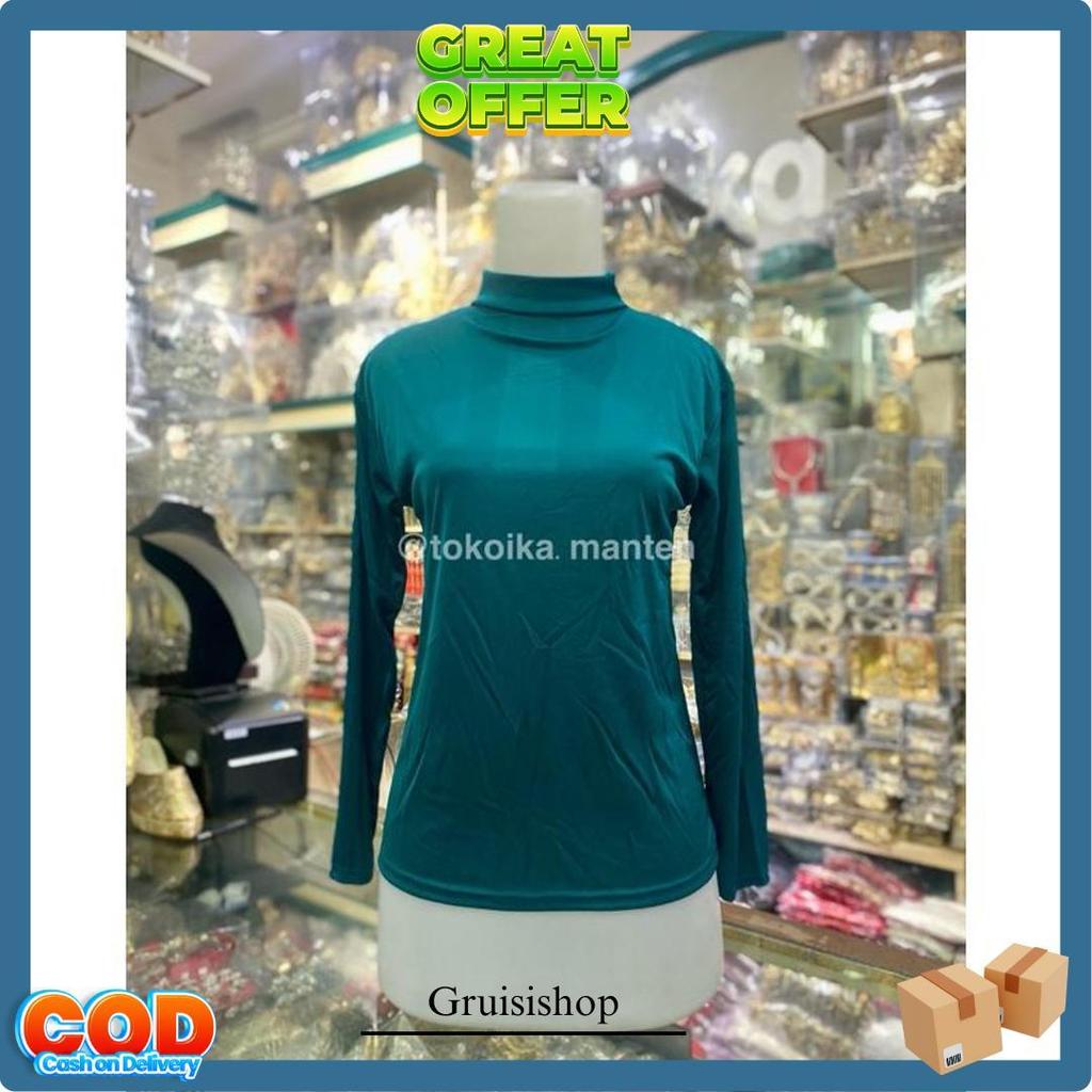 Manset Muslim / Dalaman Kebaya / Manset Zipper Resleting Belakang / Inner Shirt / Manset Jumbo Siap 