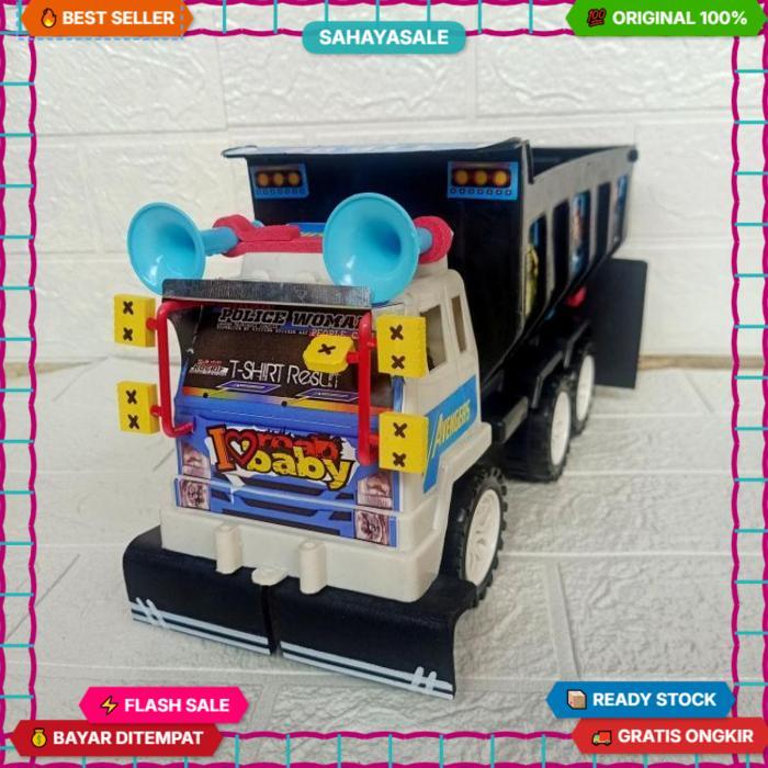 Modifikasi Miniatur Truk Oleng Pasir Mainan Mobilan Anak-Anak Dijamin Bagus